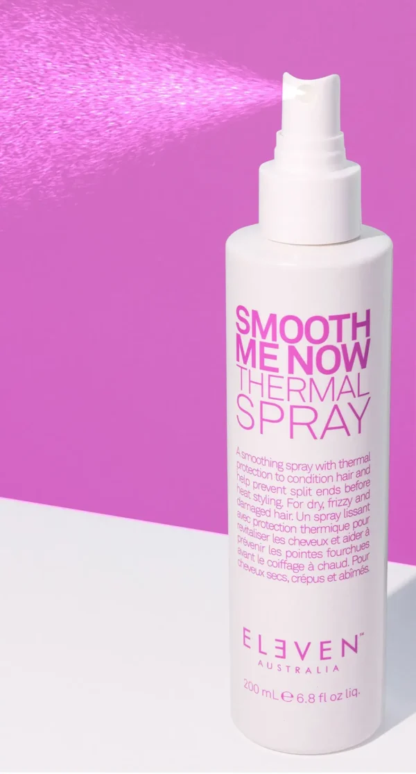 ELEVEN Smooth Me Now Thermal Spray - Heat Protectant, Frizz Control & Shine 6.7 Fl Oz - Image 2